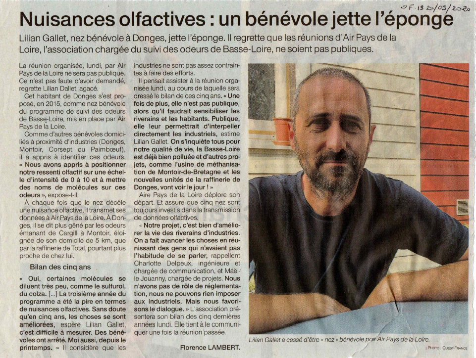 Article of nez benevole