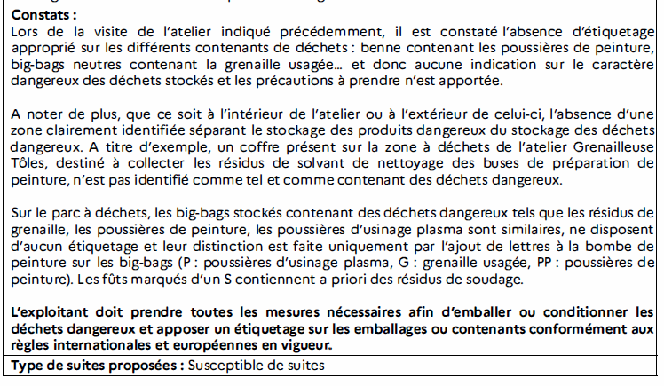 Cda etiquetage des dechets