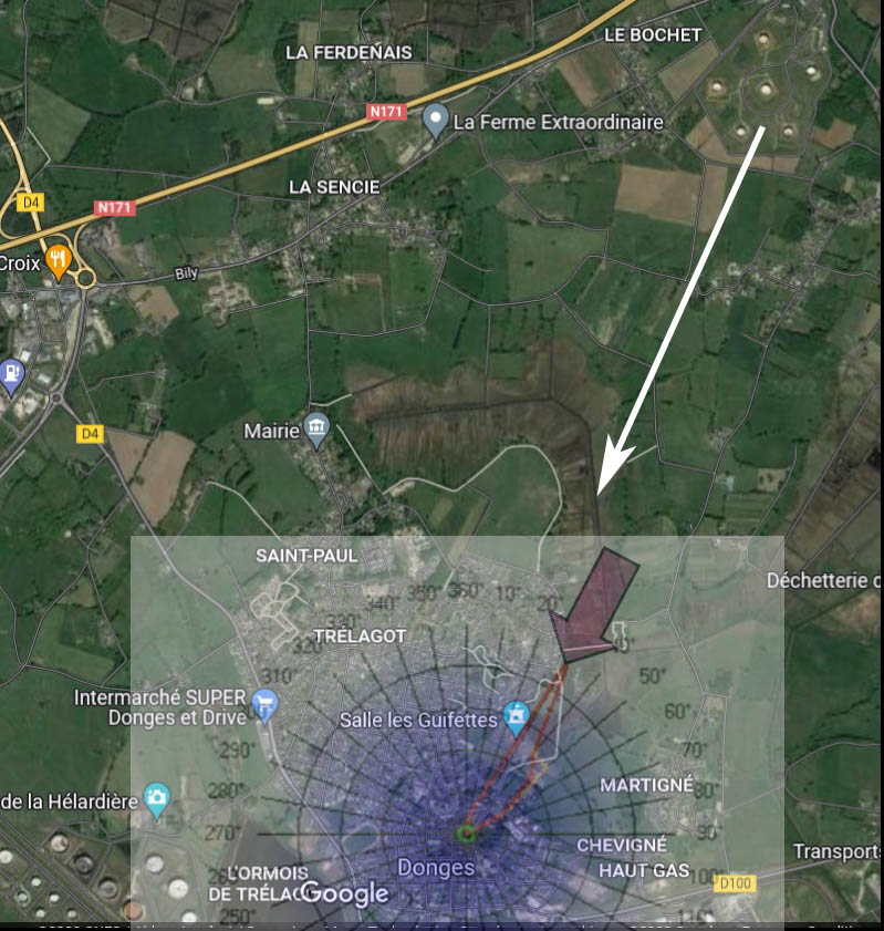 Relation entre la presence de cyclohexane et le depot sfdm parc b