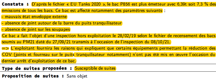 Visite total 24 aout quantification des emissions de cov des stockages